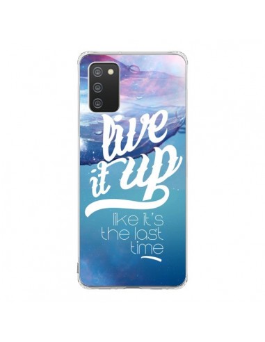 Coque Samsung A02S Last Time Bleu - Javier Martinez