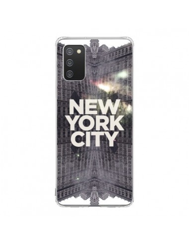 Coque Samsung A02S New York City Gris - Javier Martinez