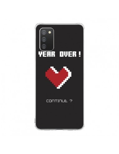 Coque Samsung A02S Year Over Love Coeur Amour - Julien Martinez