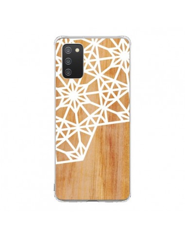 Coque Samsung A02S Frozen Stars Etoile Bois Azteque Aztec Tribal - Jenny Mhairi