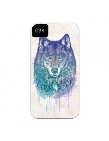 coque iphone 4 loup