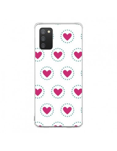 Coque Samsung A02S Coeur Cercle - Jonathan Perez