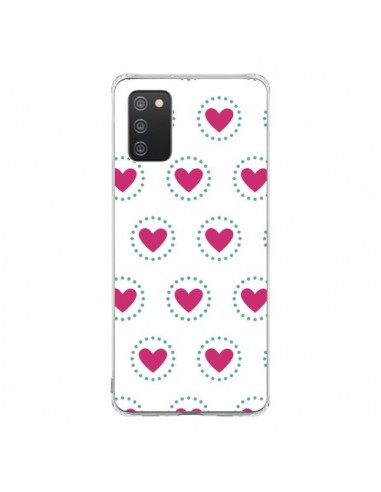 Coque Samsung A02S Coeur Cercle - Jonathan Perez