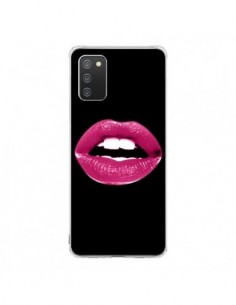 Coque Samsung A02S Lèvres Roses - Jonathan Perez