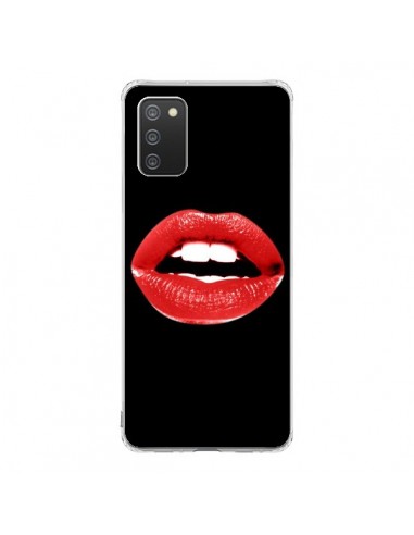 Coque Samsung A02S Lèvres Rouges - Jonathan Perez