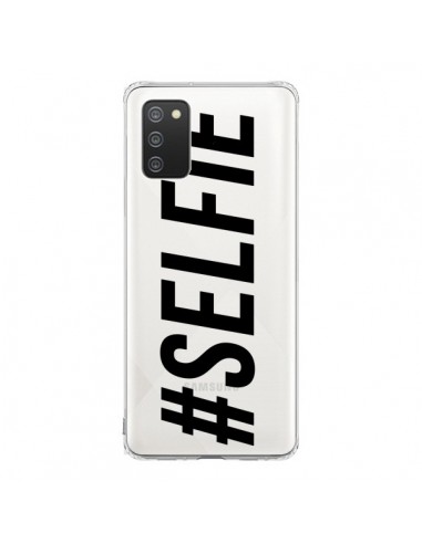 Coque Samsung A02S Hashtag Selfie Transparente - Jonathan Perez