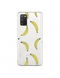 Coque Samsung A02S Bananes Bananas Fruit Transparente -...