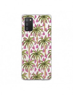 Coque Samsung A02S Palmier Palmtree Transparente - Dricia Do