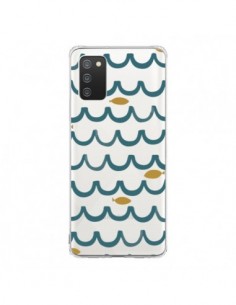 Coque Samsung A02S Poisson Fish Water Transparente -...