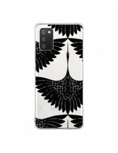 Coque Samsung A02S Paon Faisan Transparente - Dricia Do