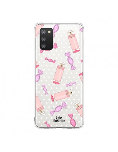 Coque Samsung A02S Candy Bonbons Transparente - kateillustrate