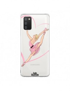 Coque Samsung A02S Ballerina Jump In The Air Ballerine...