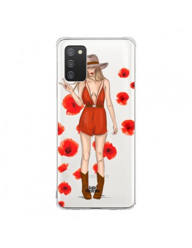 Coque Samsung A02S Young Wild and Free Coachella Transparente - kateillustrate