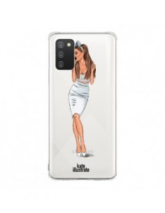 Coque Samsung A02S Ice Queen Ariana Grande Chanteuse...