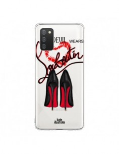 Coque Samsung A02S The Devil Wears Shoes Demon Chaussures...