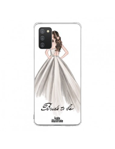 Coque Samsung A02S Bride To Be Mariée Mariage - kateillustrate