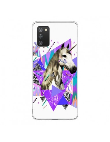 Coque Samsung A02S Licorne Unicorn Azteque - Kris Tate