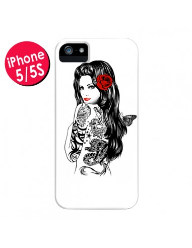 Coque Tattoo Girl Lolita pour iPhone 5