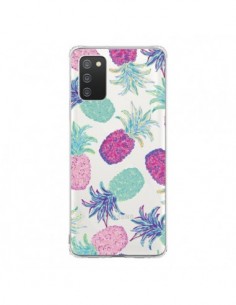 Coque Samsung A02S Ananas Pineapple Fruit Ete Summer...