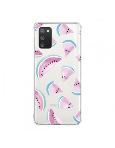 Coque Samsung A02S Pasteque Watermelon Fruit Ete Summer Transparente - Lisa Argyropoulos