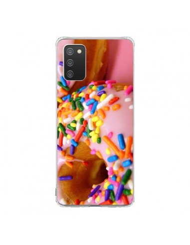 Coque Samsung A02S Donuts Rose Candy Bonbon - Laetitia