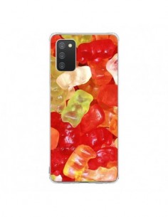 Coque Samsung A02S Bonbon Ourson Multicolore Candy -...