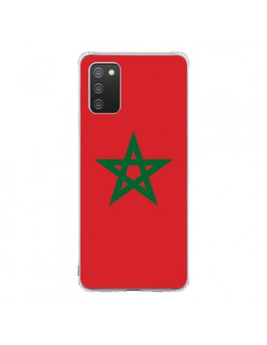 Coque Samsung A02S Drapeau Maroc Marocain - Laetitia