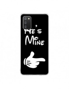 Coque Samsung A02S He's Mine Il est à Moi Amour Amoureux...
