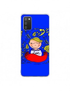 Coque Samsung A02S Love Fille - Leellouebrigitte