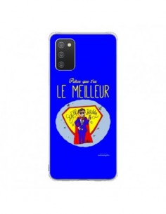 Coque Samsung A02S Le meilleur Papa Fête des Pères -...