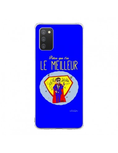 Coque Samsung A02S Le meilleur Papa Fête des Pères - Leellouebrigitte