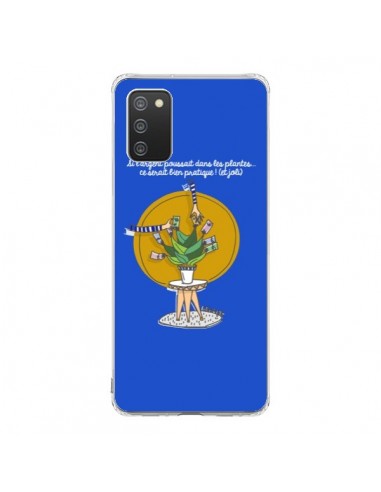 Coque Samsung A02S L'argent ne pousse pas dans les plantes - Leellouebrigitte