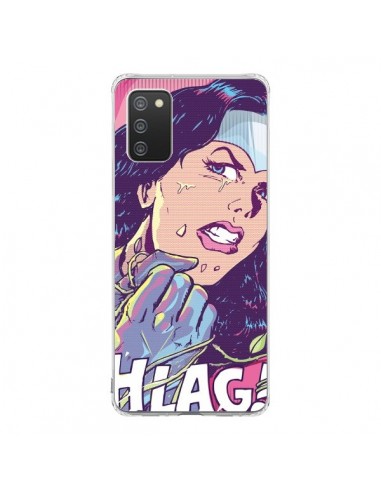 Coque Samsung A02S Girl Shlag Comics BD - Lassana