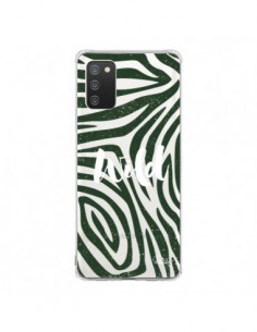 Coque Samsung A02S Wild Zebre Jungle Transparente - Lolo...