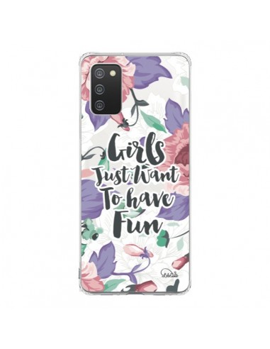 Coque Samsung A02S Girls Fun Transparente - Lolo Santo