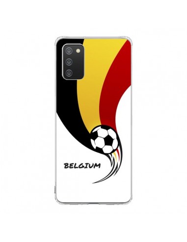 Coque Samsung A02S Equipe Belgique Belgium Football - Madotta