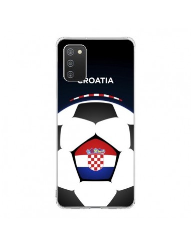 Coque Samsung A02S Croatie Ballon Football - Madotta