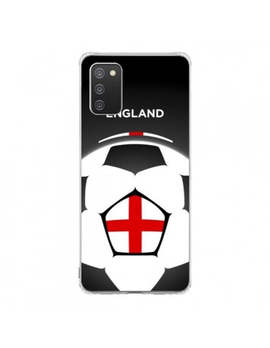 Coque Samsung A02S Angleterre Ballon Football - Madotta