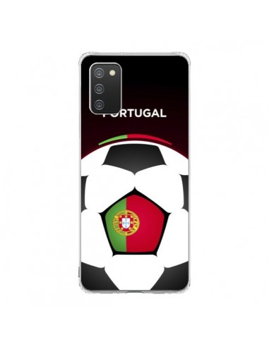 Coque Samsung A02S Portugal Ballon Football - Madotta
