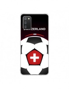 Coque Samsung A02S Suisse Ballon Football - Madotta
