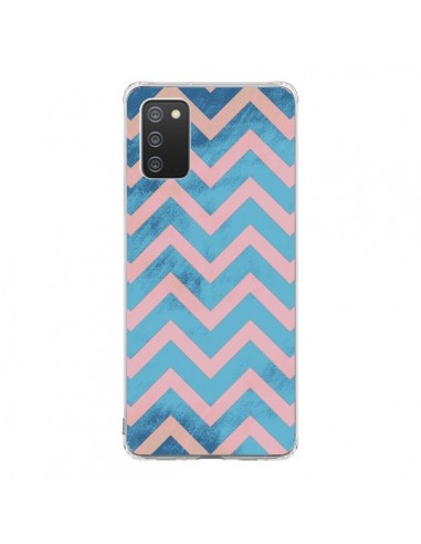 Coque Samsung A02S Azteque Chevron Sunset - Mary Nesrala