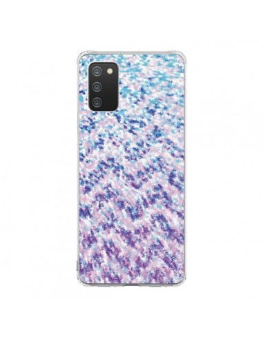 Coque Samsung A02S Chevron Splash Triangle Azteque - Mary Nesrala