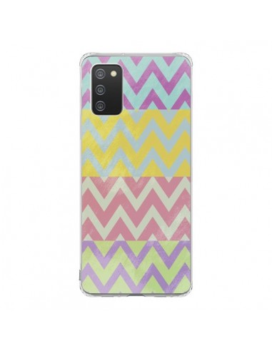 Coque Samsung A02S Chevron Summer Triangle Azteque - Mary Nesrala