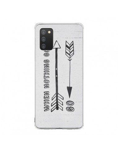 Coque Samsung A02S When nothing goes right - Mary Nesrala