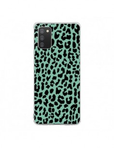 Coque Samsung A02S Leopard Mint Vert Neon - Mary Nesrala