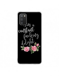 Coque Samsung A02S Fucking Delight Fleurs - Maryline...