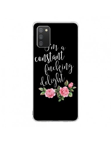 Coque Samsung A02S Fucking Delight Fleurs - Maryline Cazenave