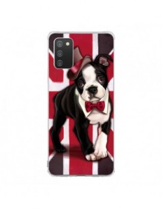 Coque Samsung A02S Chien Dog Anglais UK British Gentleman...