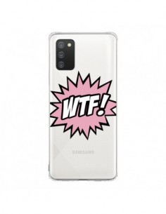 Coque Samsung A02S WTF What The Fuck Transparente -...