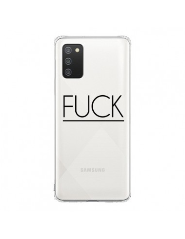 Coque Samsung A02S Fuck Transparente - Maryline Cazenave